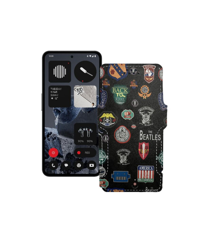 Чохол-книжка з екошкіри для телефону Nothing CMF Phone 2 Pro 5G