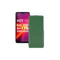 Чохол-флип з екошкіри для телефону Infinix Hot 12i