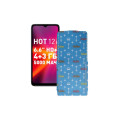 Чохол-флип з екошкіри для телефону Infinix Hot 12i