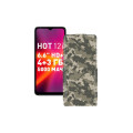 Чохол-флип з екошкіри для телефону Infinix Hot 12i