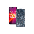 Чохол-флип з екошкіри для телефону Infinix Hot 12i