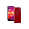 Портмоне з шкіри для телефону Infinix Hot 12i