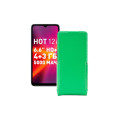 Чохол-флип з екошкіри для телефону Infinix Hot 12i