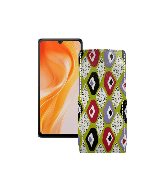 Чохол-флип з екошкіри для телефону Cubot P90