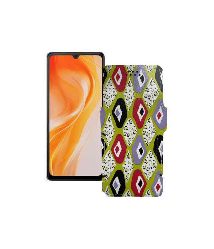 Чохол-книжка з екошкіри для телефону Cubot P90