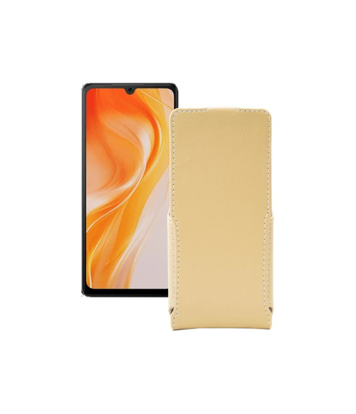 Чохол-флип з екошкіри для телефону Cubot P90