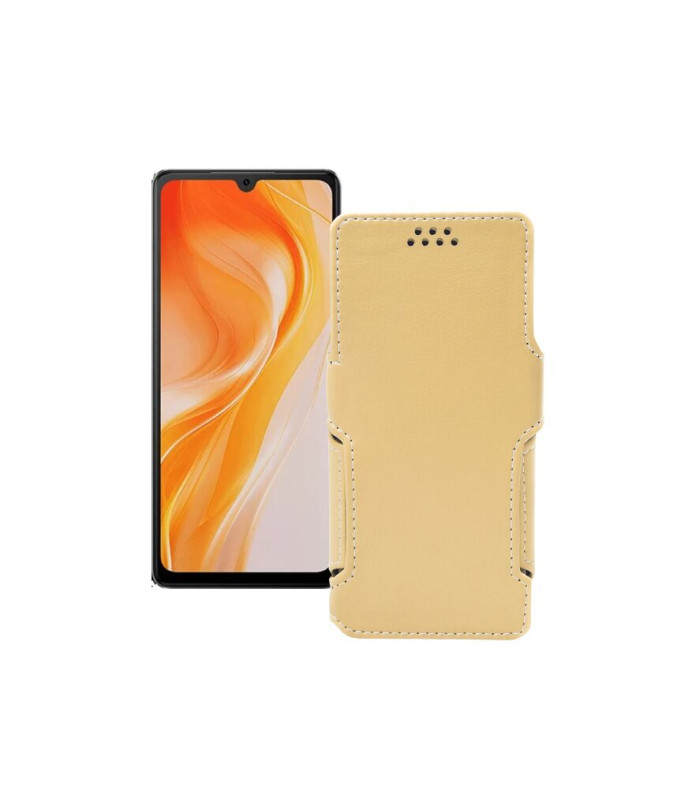 Чохол-книжка з екошкіри для телефону Cubot P90