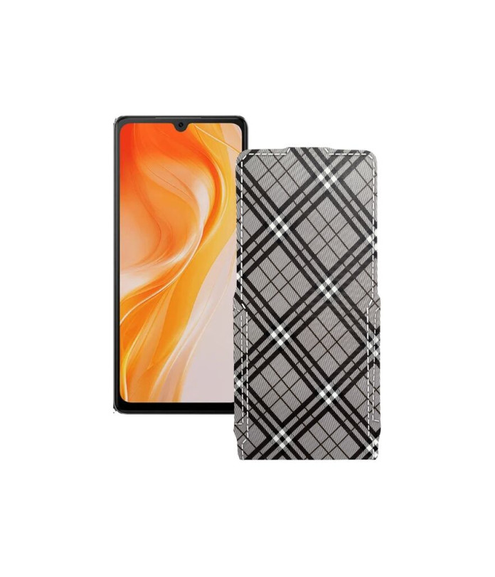 Чохол-флип з екошкіри для телефону Cubot P90