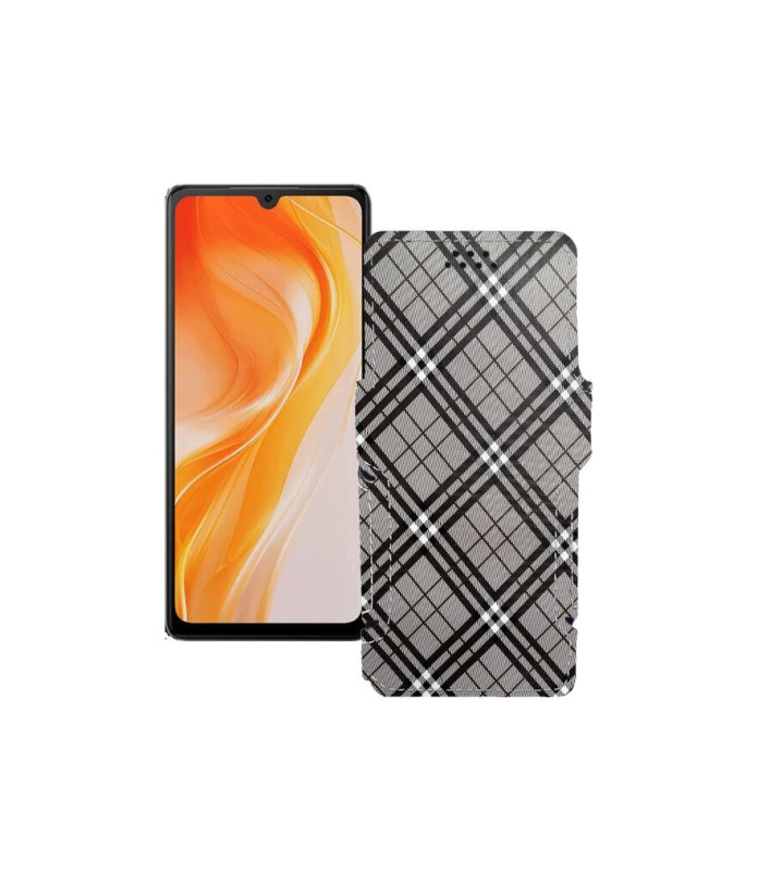 Чохол-книжка з екошкіри для телефону Cubot P90