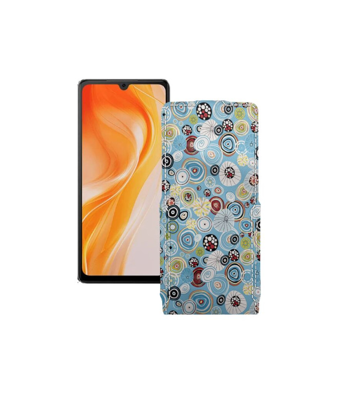 Чохол-флип з екошкіри для телефону Cubot P90