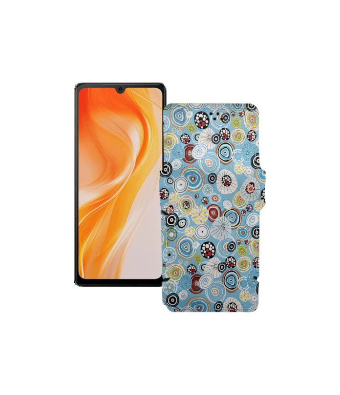 Чохол-книжка з екошкіри для телефону Cubot P90