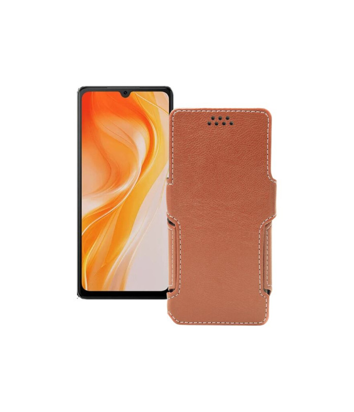 Чохол-книжка з екошкіри для телефону Cubot P90