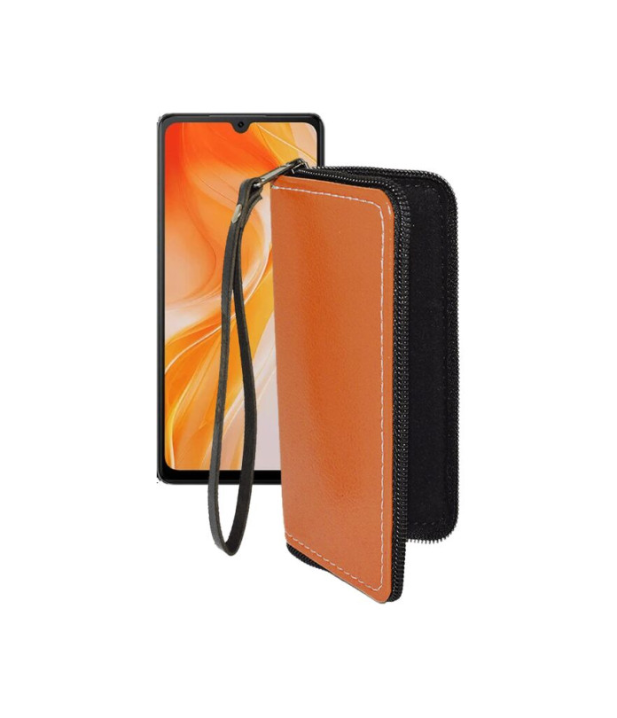 Чохол-гаманець з екошкіри для телефону Cubot P90