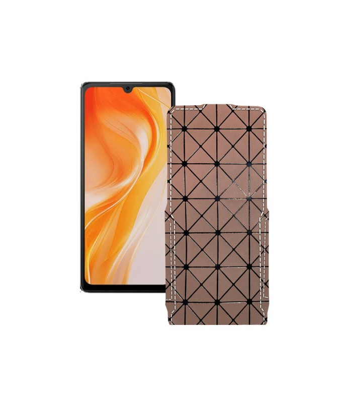 Чохол-флип з екошкіри для телефону Cubot P90