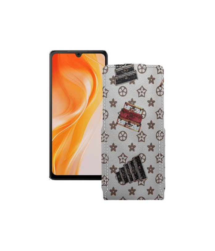 Чохол-флип з екошкіри для телефону Cubot P90