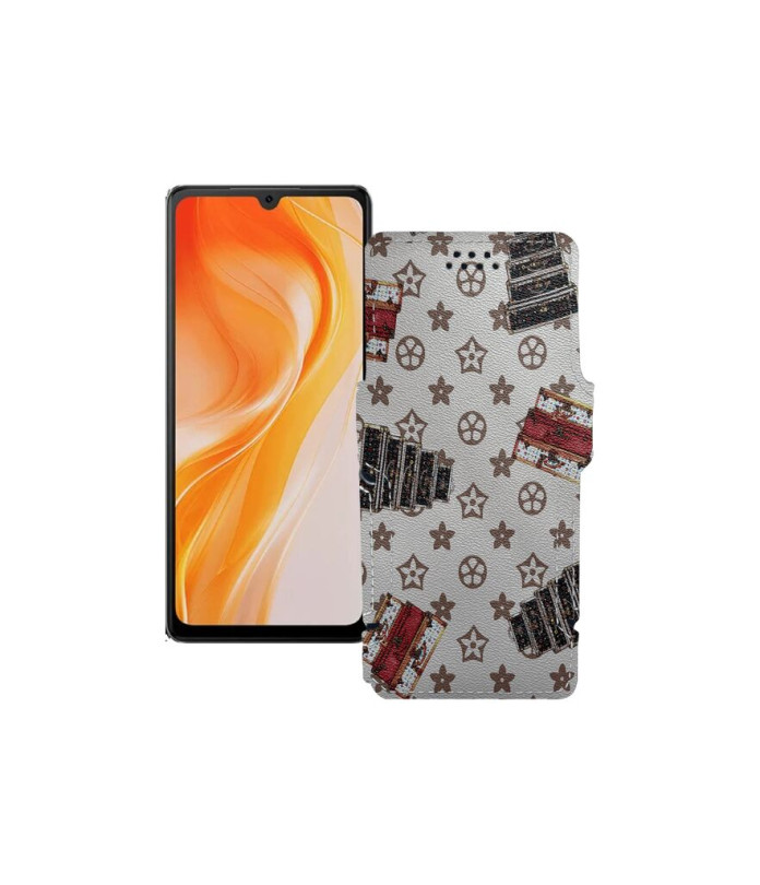 Чохол-книжка з екошкіри для телефону Cubot P90