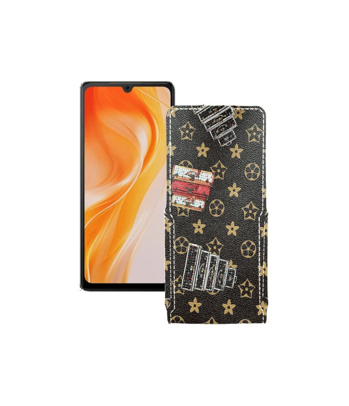 Чохол-флип з екошкіри для телефону Cubot P90