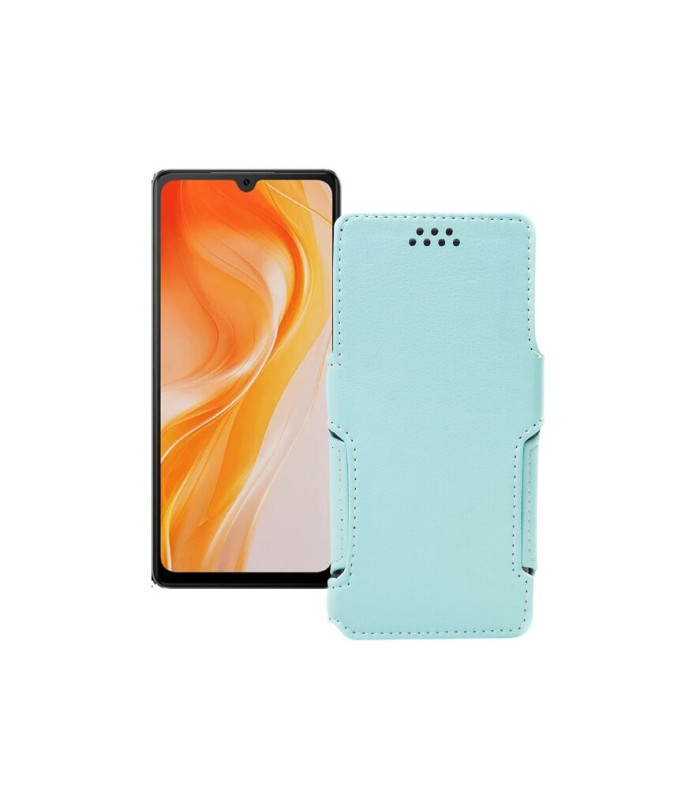 Чохол-книжка з екошкіри для телефону Cubot P90