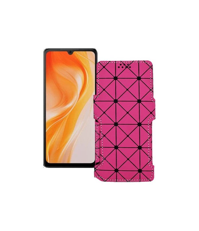 Чохол-книжка з екошкіри для телефону Cubot P90