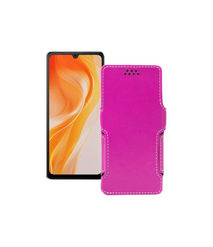 Чохол-книжка з екошкіри для телефону Cubot P90