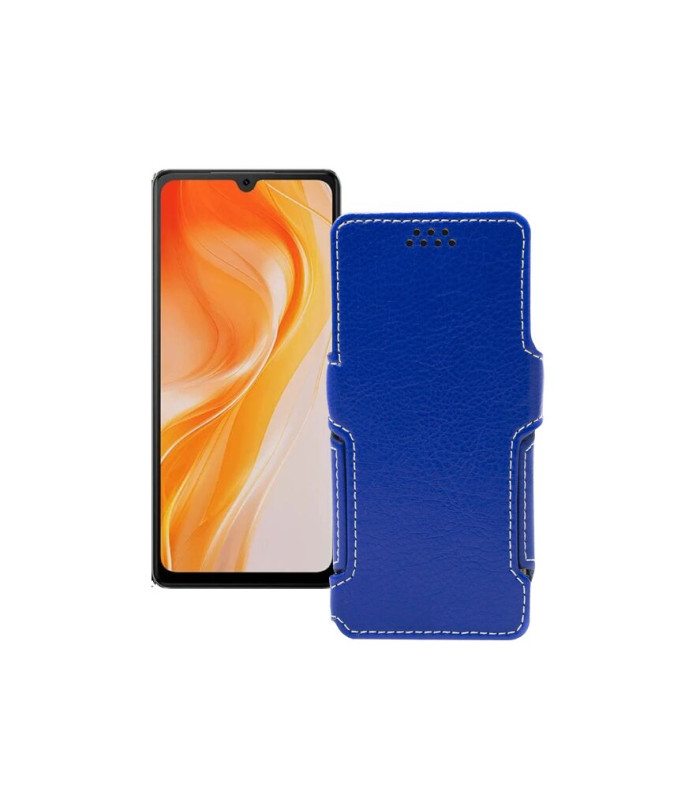 Чохол-книжка з екошкіри для телефону Cubot P90