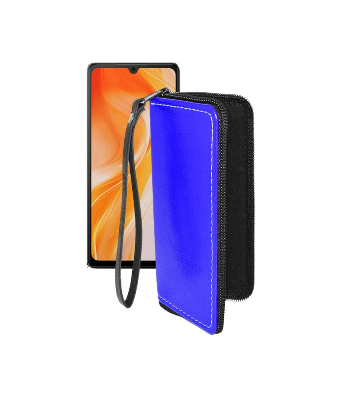 Чохол-гаманець з екошкіри для телефону Cubot P90