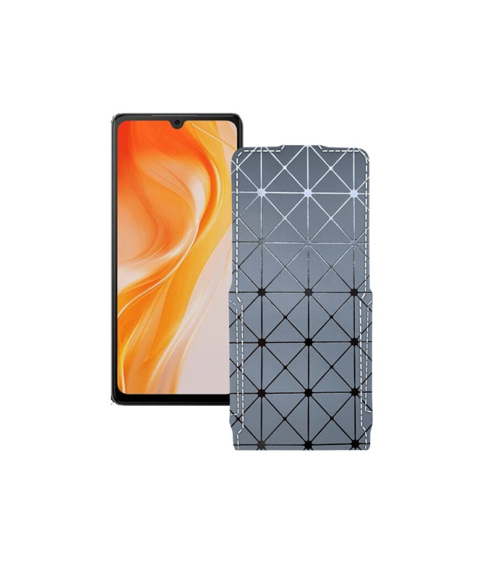 Чохол-флип з екошкіри для телефону Cubot P90