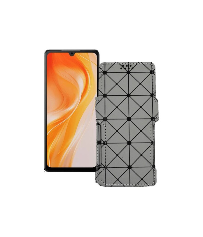 Чохол-книжка з екошкіри для телефону Cubot P90