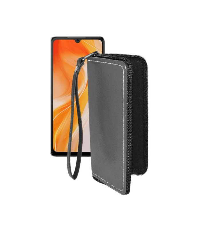 Чохол-гаманець з екошкіри для телефону Cubot P90