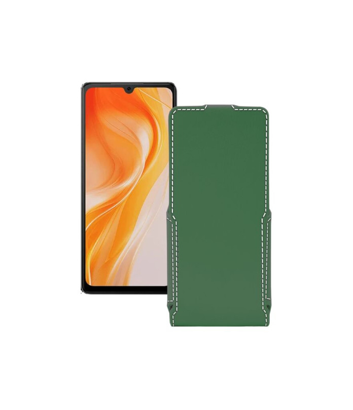 Чохол-флип з екошкіри для телефону Cubot P90