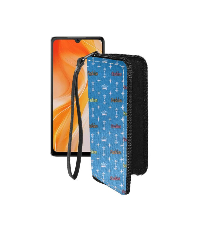 Чохол-гаманець з екошкіри для телефону Cubot P90