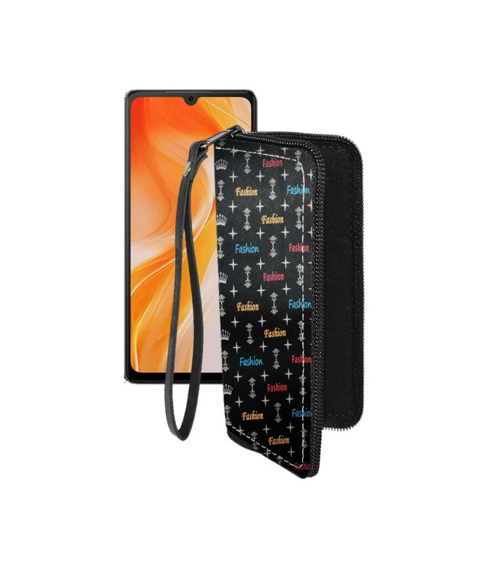 Чохол-гаманець з екошкіри для телефону Cubot P90