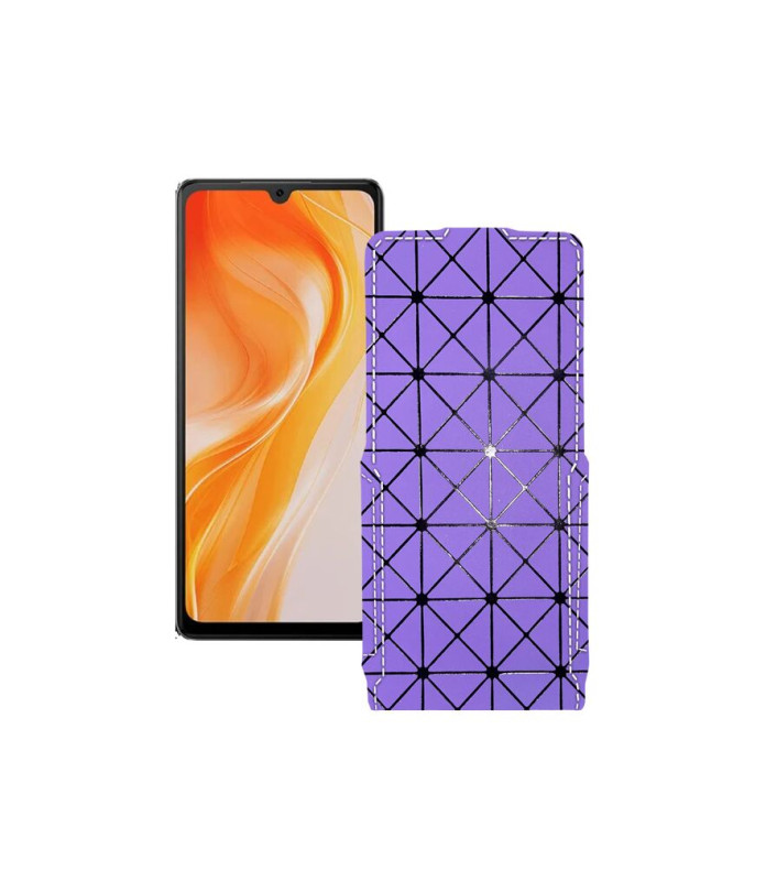 Чохол-флип з екошкіри для телефону Cubot P90