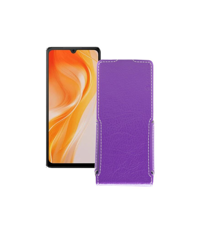 Чохол-флип з екошкіри для телефону Cubot P90