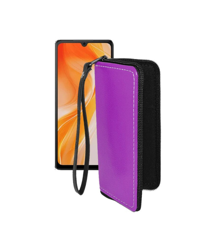 Чохол-гаманець з екошкіри для телефону Cubot P90