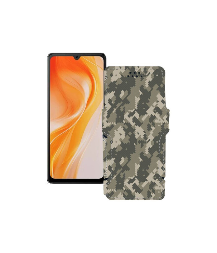 Чохол-книжка з екошкіри для телефону Cubot P90