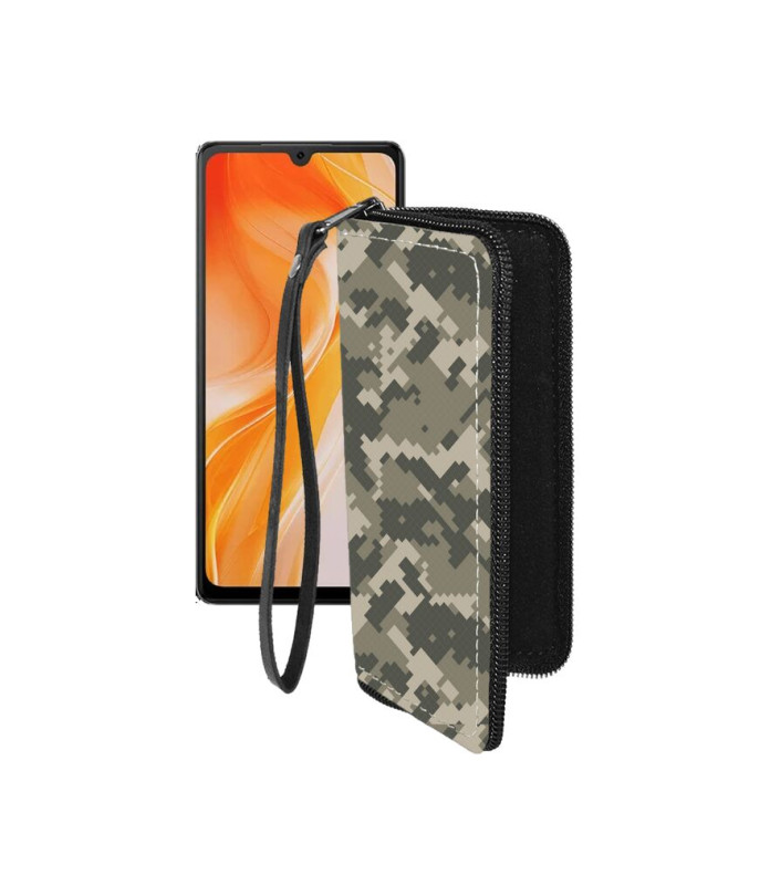 Чохол-гаманець з екошкіри для телефону Cubot P90