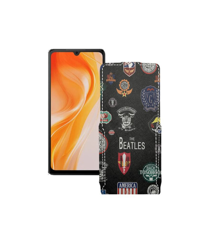 Чохол-флип з екошкіри для телефону Cubot P90