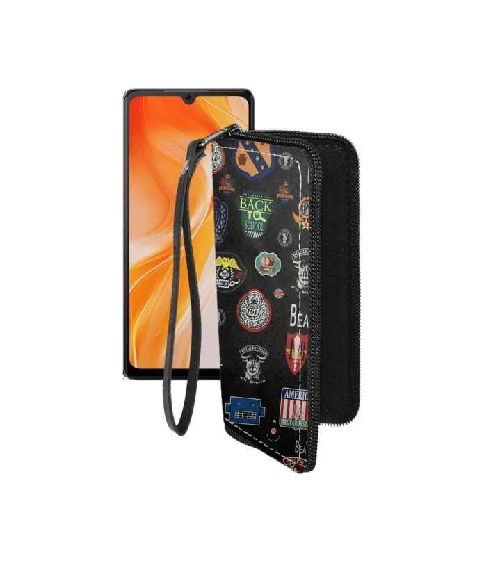 Чохол-гаманець з екошкіри для телефону Cubot P90