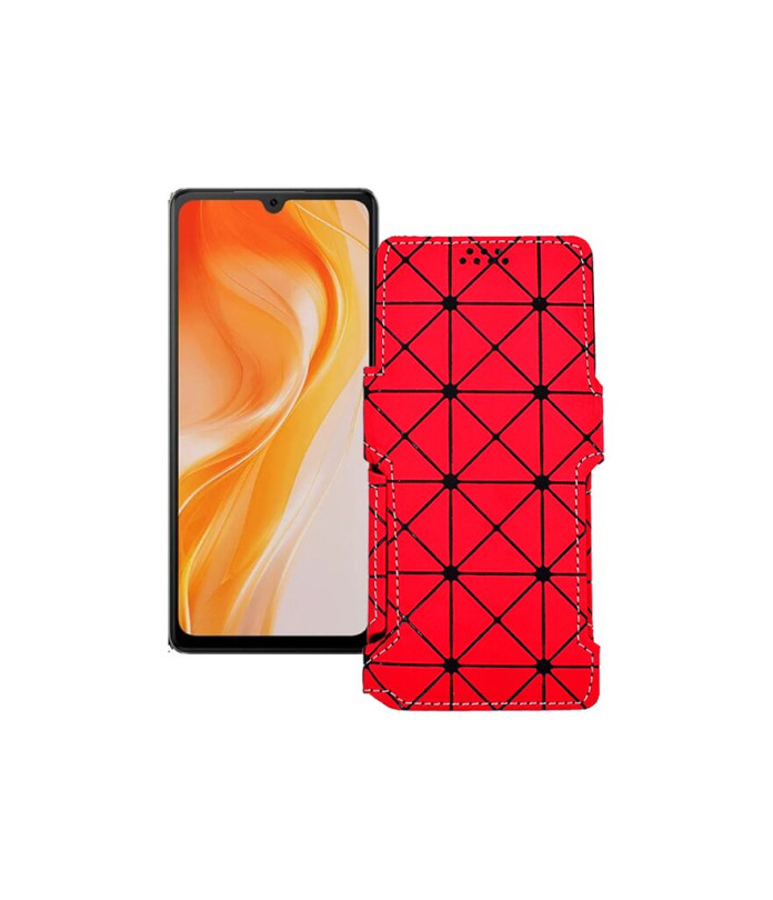 Чохол-книжка з екошкіри для телефону Cubot P90