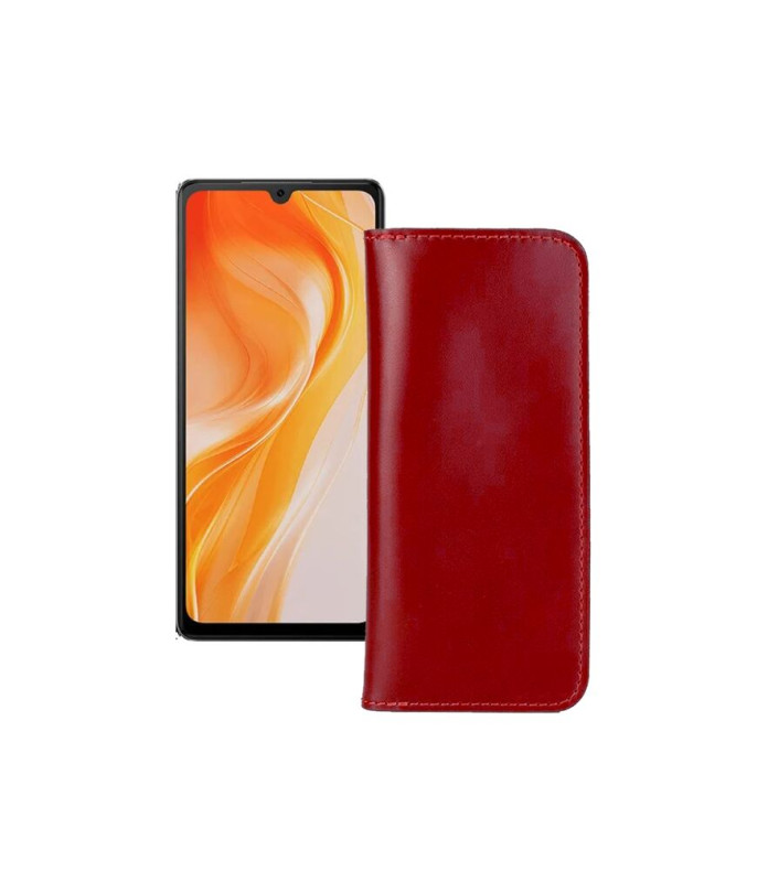 Портмоне з шкіри для телефону Cubot P90