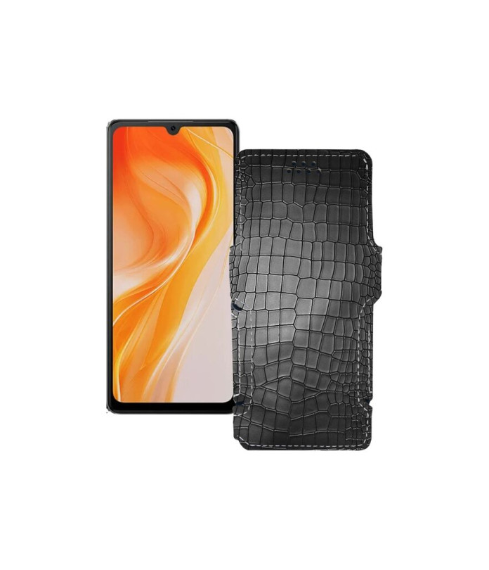 Чохол-книжка з екошкіри для телефону Cubot P90