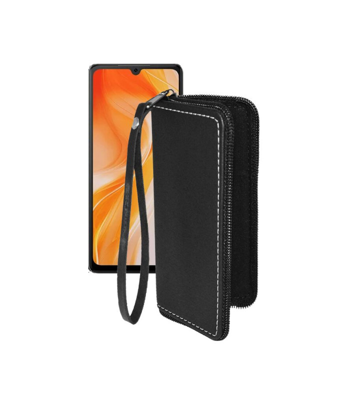 Чохол-гаманець з екошкіри для телефону Cubot P90