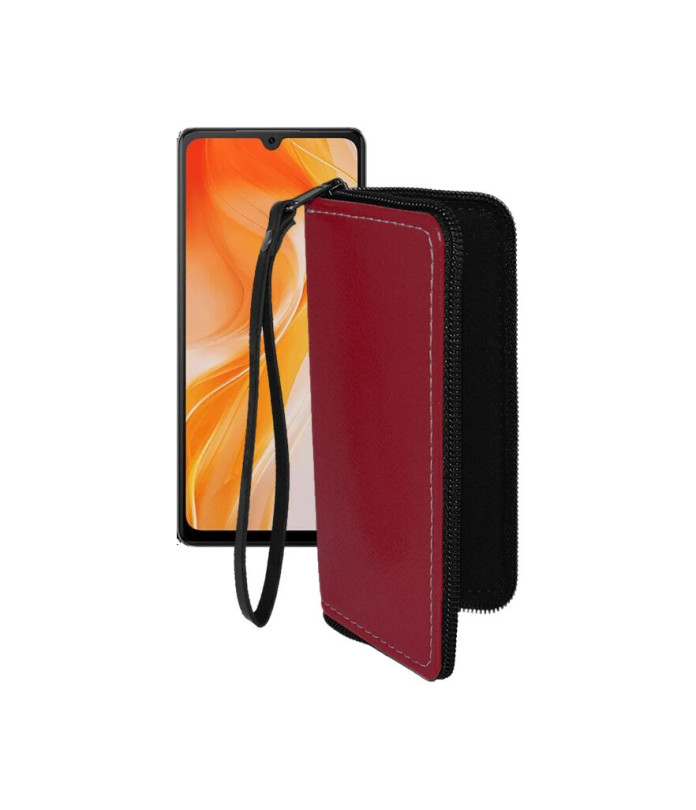 Чохол-гаманець з екошкіри для телефону Cubot P90