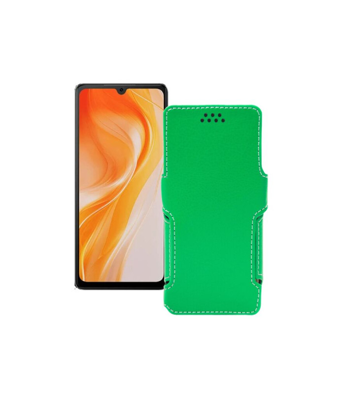 Чохол-книжка з екошкіри для телефону Cubot P90