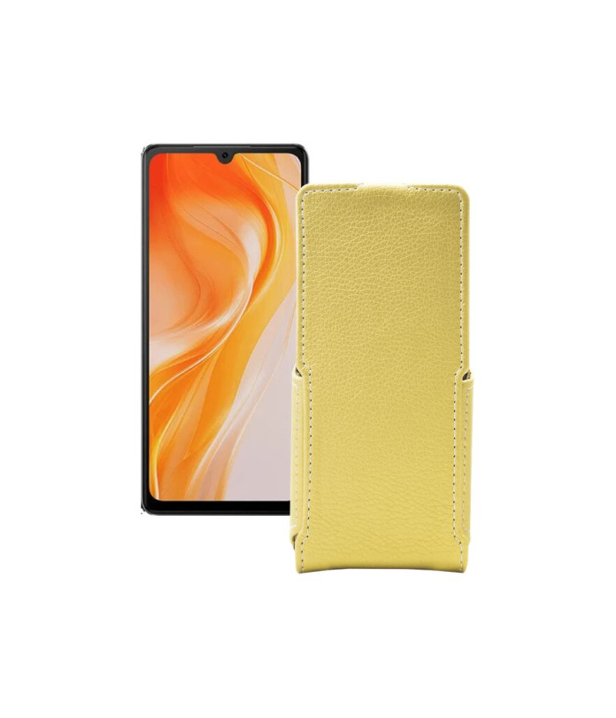 Чохол-флип з екошкіри для телефону Cubot P90