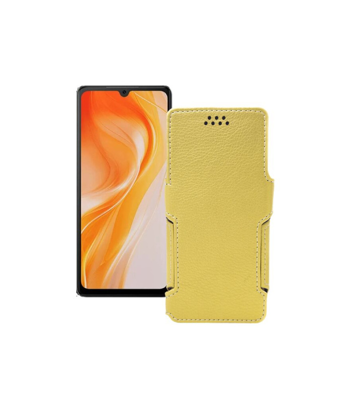 Чохол-книжка з екошкіри для телефону Cubot P90