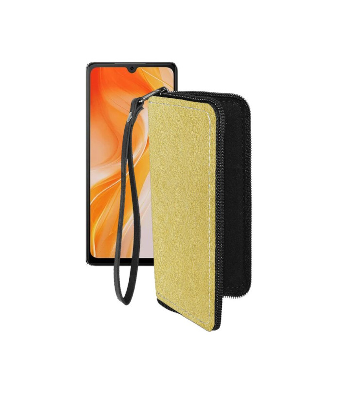 Чохол-гаманець з екошкіри для телефону Cubot P90