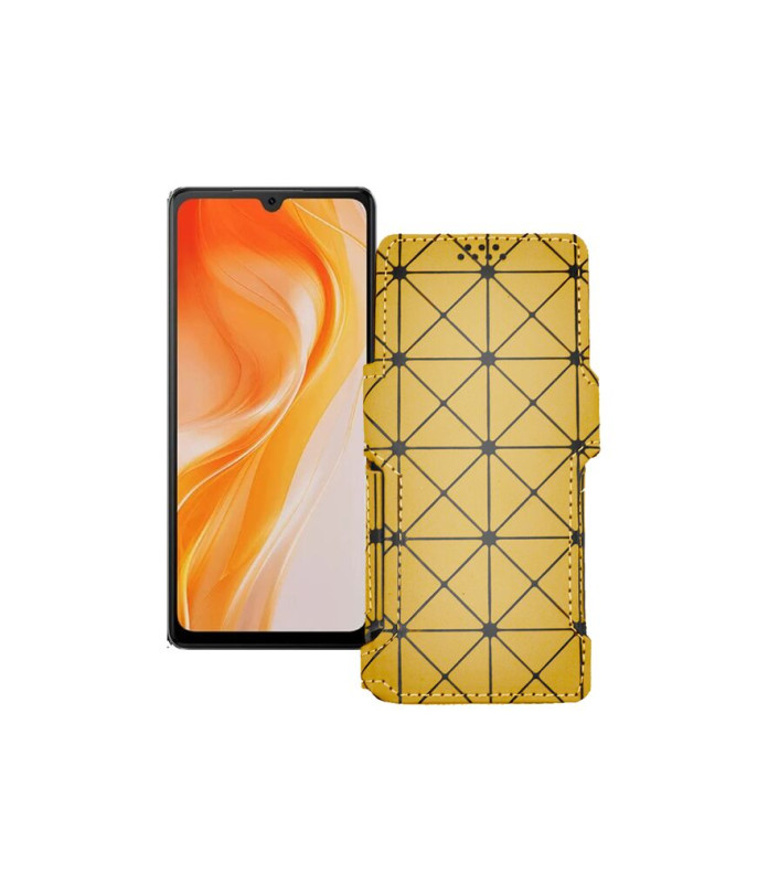 Чохол-книжка з екошкіри для телефону Cubot P90