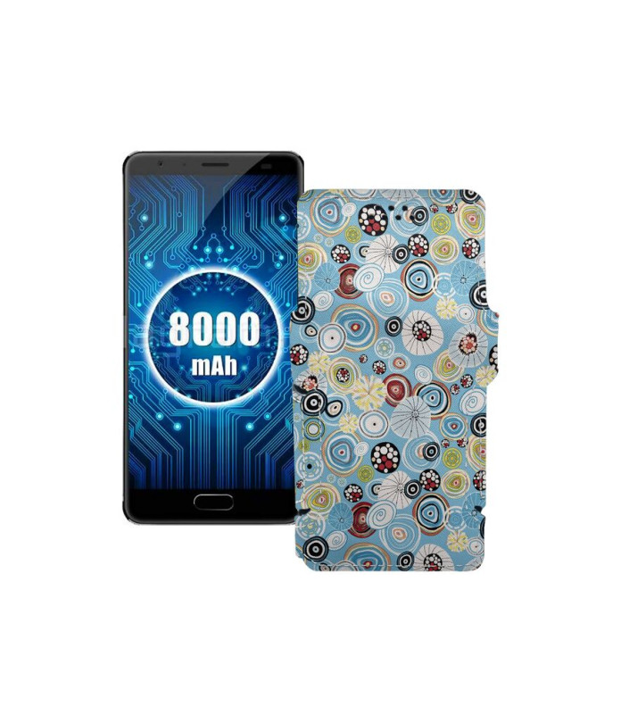 Чохол-книжка з екошкіри для телефону Oukitel K8000